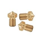 V6 Brass Nozzles for 3D Printers (Brass / Hardened Steel)